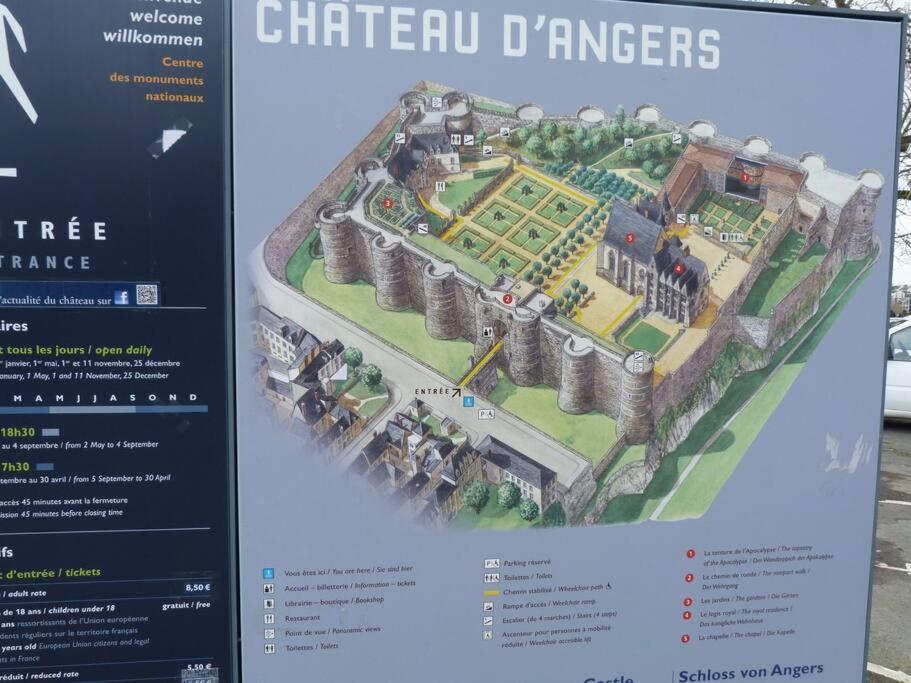 La Bergerie Angers Centre Ville Exteriör bild